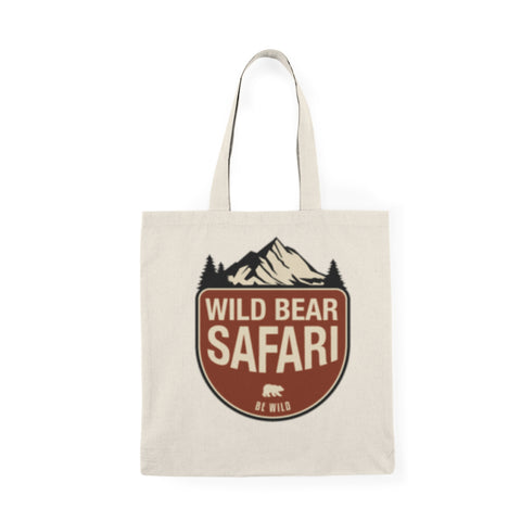 Wild Bear Safari Tote Bag – Adventure-Ready Tote for Nature Lovers