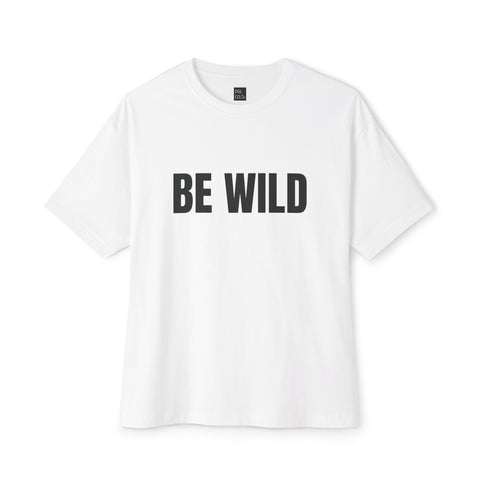 Be Wild Safari Unisex Oversized Boxy Tee