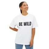 Be Wild Safari Unisex Oversized Boxy Tee
