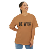 Be Wild Safari Unisex Oversized Boxy Tee
