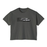 women's boxy tee - "Luke's Epic Adventure" Van Graphic