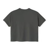 women's boxy tee - "Luke's Epic Adventure" Van Graphic