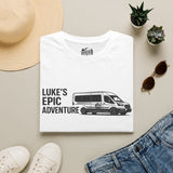 Adventure Van T-Shirt — "Luke's Epic Adventure" Road Trip Tee