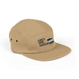 Embroidered Camper Van 5-Panel Cap — "Luke's Epic Adventure"